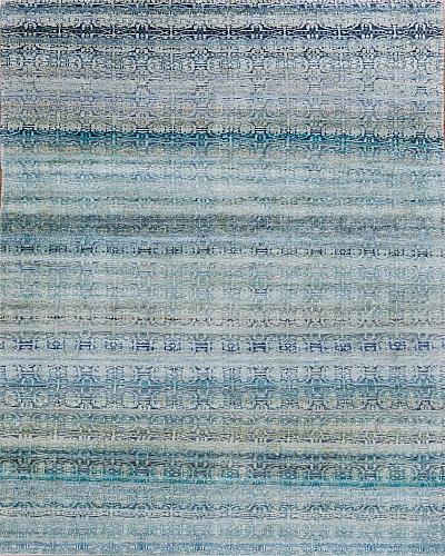 183619 Transitions Collection <br> 13/13 Silk Aj-516 Blue Mix 4.0 X 12.5